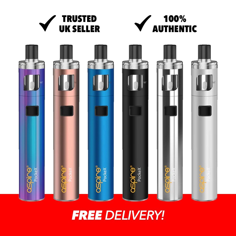 Aspire PockeX E-Cigarette Vape Kit - Rainbow for sale online | eBay UK