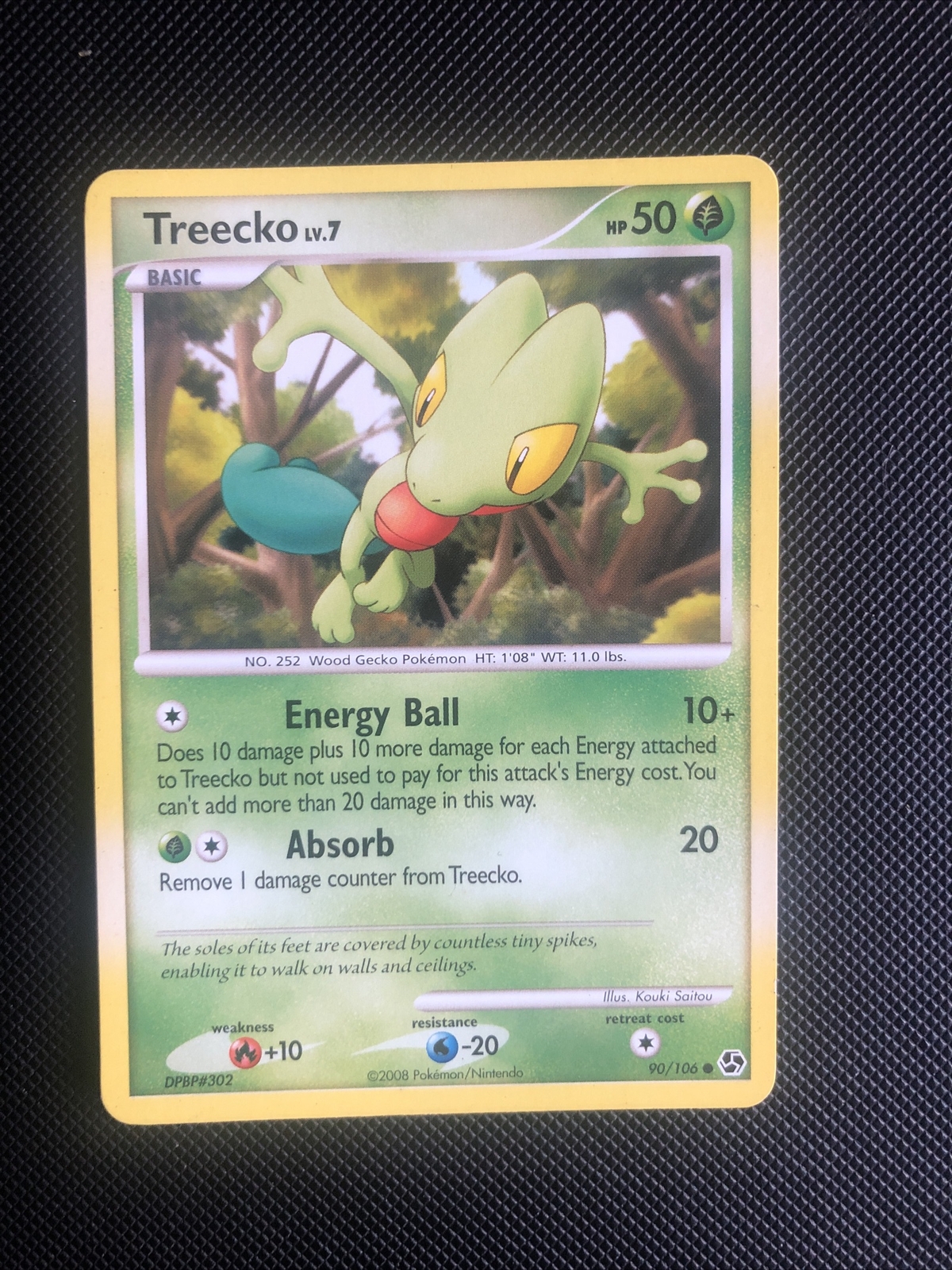 Treecko 90/106 Great Encounters Pokemon Card LP/NM