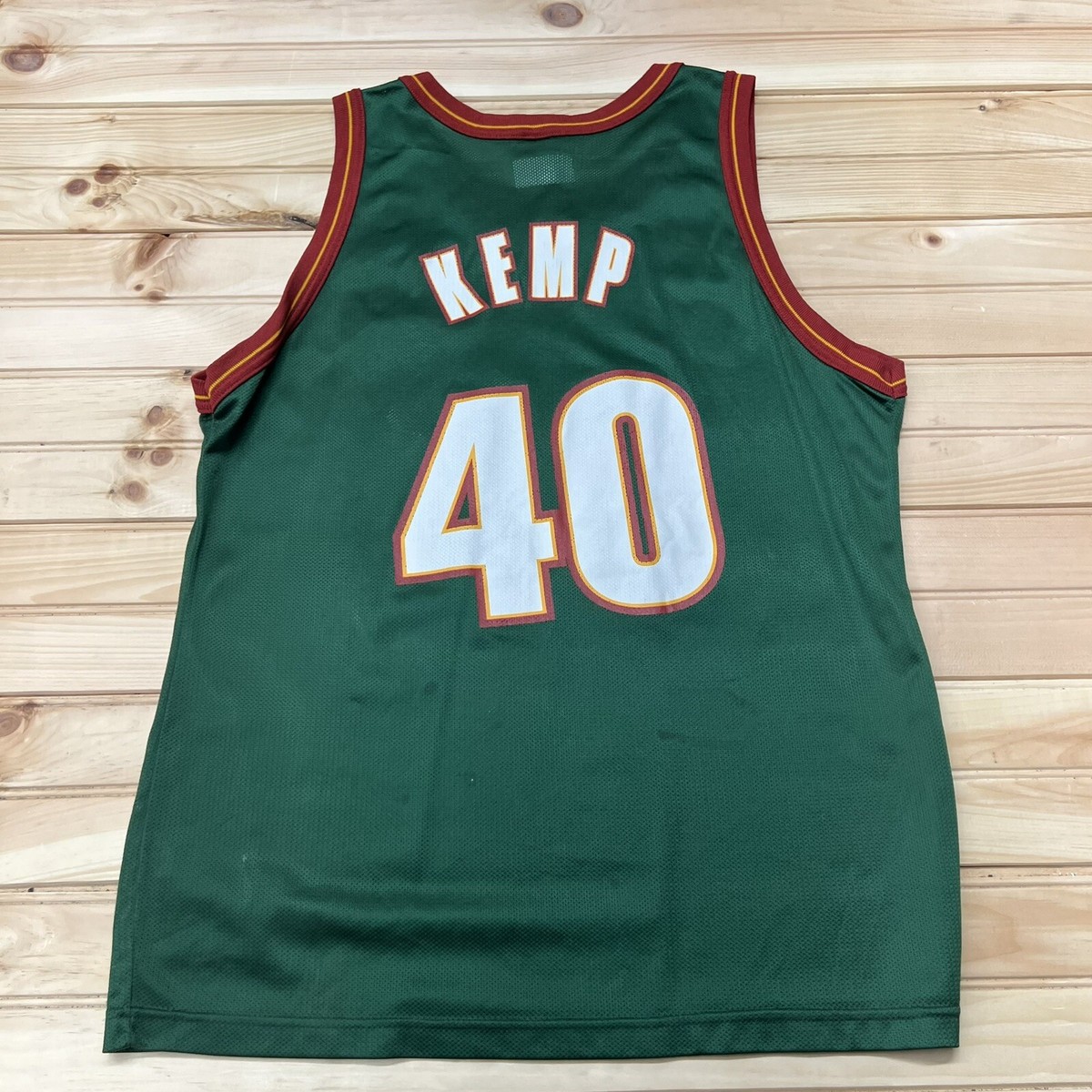 Vintage Shawn Kemp #40 Champion Seattle Super Sonics NBA
