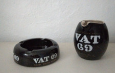 Whisky VAT 69 Scotch Whisky , Aschenbecher mit Karaffe, history, Original