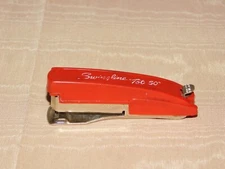 VINTAGE OFFICE DESK 3" MINI SWINGLINE TOT 50 RED STAPLER