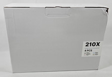 4x Toner Cartridge Black Cyan Magenta Yellow Compatible w HP 210X 210A LaserJet