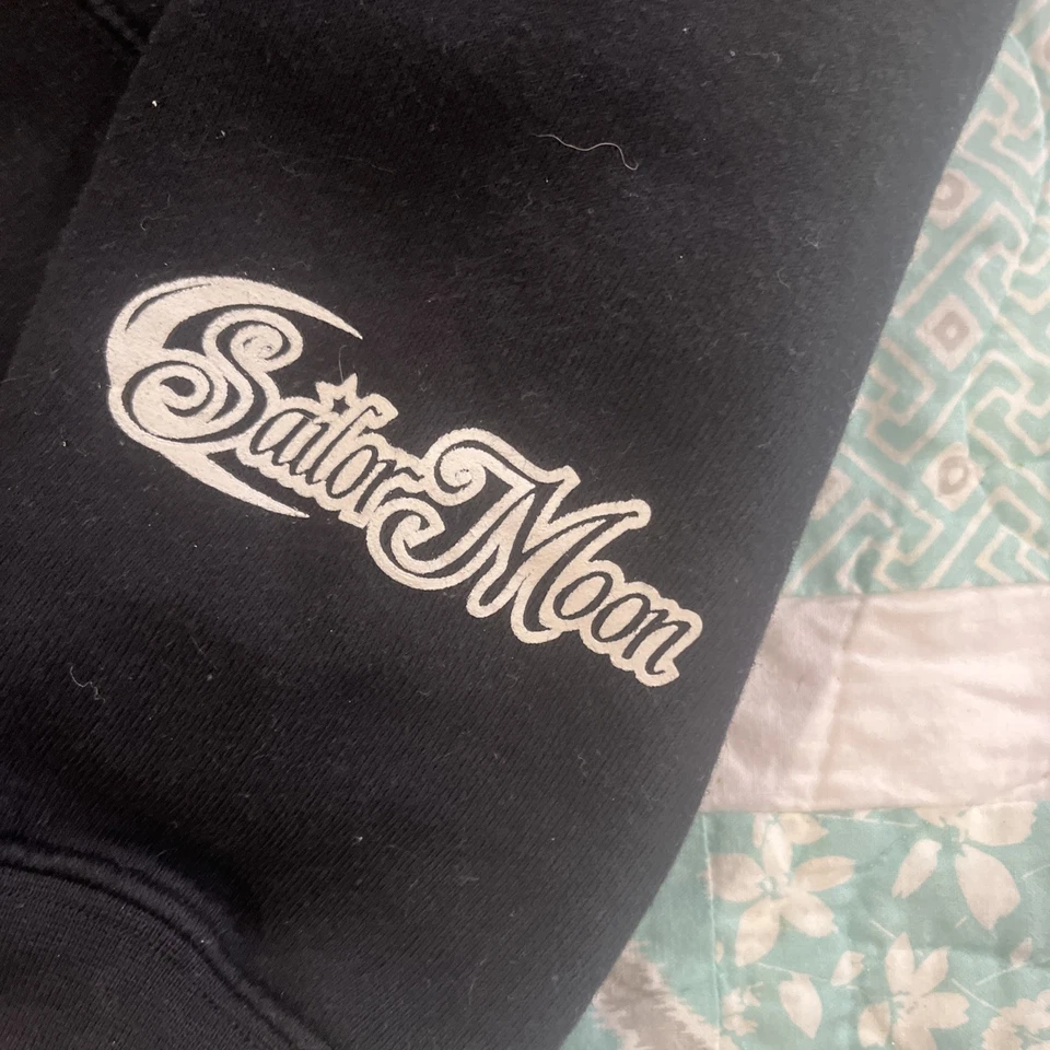 Sailor Moon Naoko Takeuchi черный Crewneck пуловер толстовка средний аниме - Изображение 2 из 4