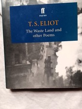 T S ELIOT-THE WASTE LAND-AS NEW/UNOPENED PBK -FREE POSTAGE-SEE ACTUAL PHOTOS