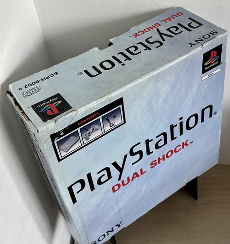 Empty Sony Playstation 1 PS1 Dual Shock Version Console Box *BOX ONLY* 9002 - Picture 2 of 18