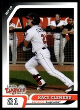 2018 Kacy Clemens Choice Minor League Rookie Card Lansing Lugnuts