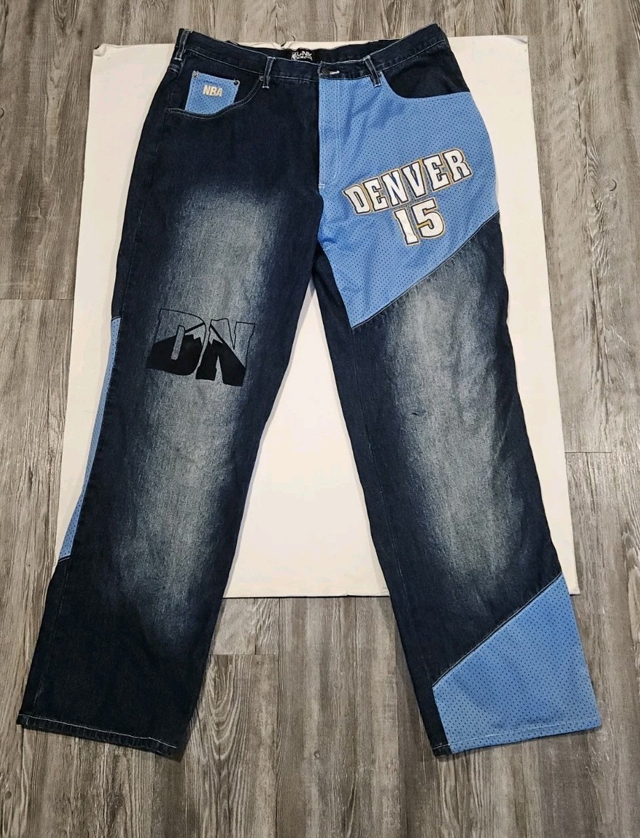 UNK デニム ジーンズ NBA Vintage UNK Denim NBA Denver Nuggets Carmelo Anthony Blue Jeans