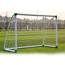 6'x4' Soccer Goal Football with Net Strap Anchor Ball Training Set