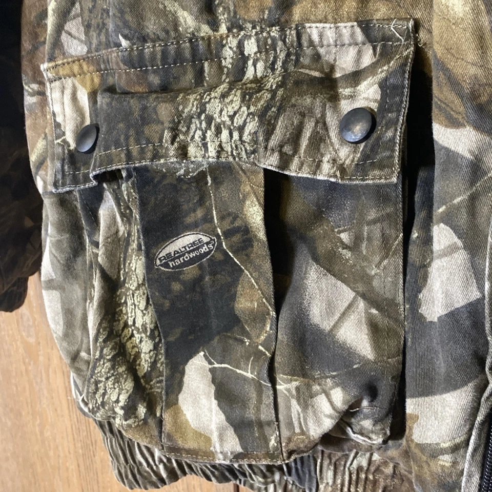 Outfitters Ridge Zip Coat Jacket Camo Hunting Work L 42-44 insulated - Image 3 of 4