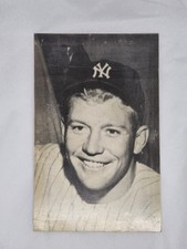 1950’s-60’s MICKEY MANTLE - Yankees Stadium Postcard