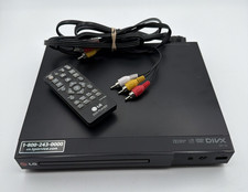 LG Black DP 132 DVD Player With Remote, USB a...