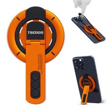 3-in-1 Magnetic Phone Grip Stand with 360  Roration Angle Adjustment, Silicon...