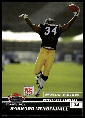 2008 Stadium Club #112 Rashard Mendenhall Super Team Redemption Special Edition