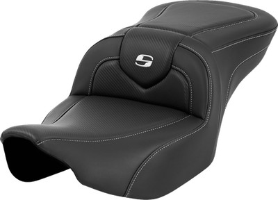 Saddlemen 823-07-185 Roadsofa Seat - CF - w/o Backrest - FL 23-24