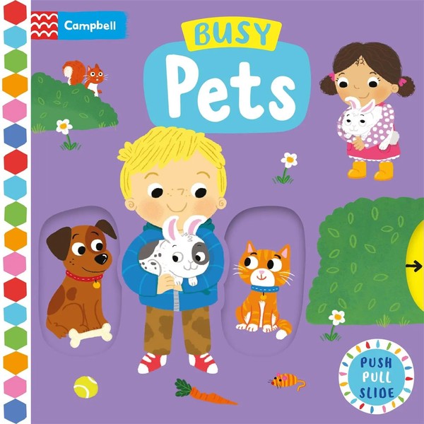 Campbell Books | Busy Pets | Englisch (2022) | Campbell Busy Books-image