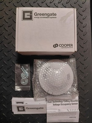 Greengate Cooper Controls OAC-DT-2000 Ceiling Occupancy Sensor White NEW