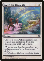 Brave the Elements (4/249) - Zendikar