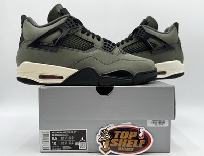 DS New Nike Undefeated Air Jordan 4 Retro OG 2025 Green Size 8.5 Authentic