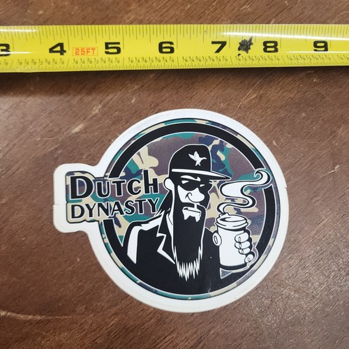 Dutch Bros Duck Dynasty Sticker Camo Small Imperfection READ ...