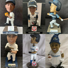 NY YANKEES TRENTON THUNDER 6 BOBBLEHEAD SEVERINO GLEYBER TORRES JOBA ROBI CANO