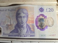 Ak47 £20 Note In Great Condition No Damage