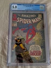 Amazing Spider-Man #46 CGC 5.0 Silver Age 1967 Marvel 1st Shocker John Romita Sr