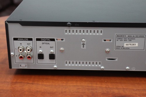 SONY RCD-W500C 5-Disc CD Changer + Recorder Fully Tested (5203) - Picture 9 of 14