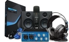 PreSonus AudioBox Studio Ultimate Bundle Complete Recording Kit + Studio Speaker