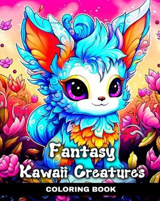 Fantasy Kawaii Kreaturen Malbuch: Kawaii Malvorlagen mit niedlicher Fantasie 