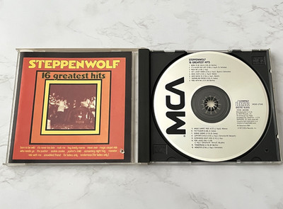 Steppenwolf 16 Greatest Hits CD ORIGINAL EARLY PRESS! 1988 MCAD-37049 PROMO! OOP