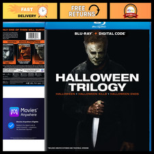 Halloween Trilogy Blu-ray  Digital  Halloween, Halloween Kills, Halloween Ends