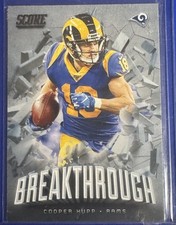 2020 Score - Breakthrough Cooper Kupp #B-CK Los Angeles Rams Football NFL