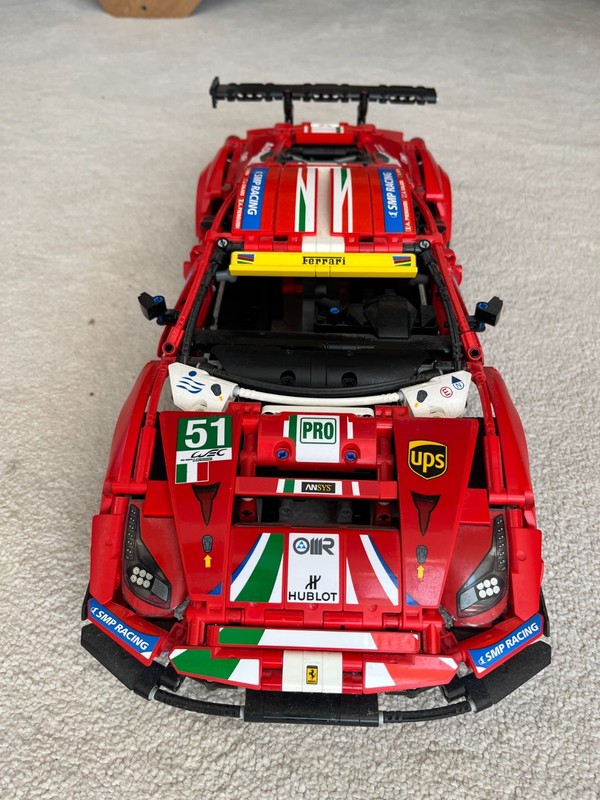 LEGO Technic Ferrari 488 GTE AF Corse #51 42125
