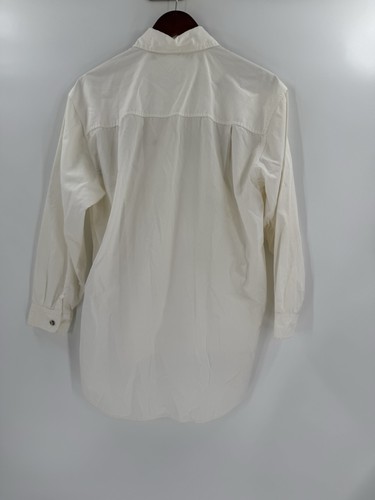 CASEY COLEMAN Cow Bovinae Embroidered Button Down Fun Blouse MEDIUM/LARGE - Picture 9 of 12