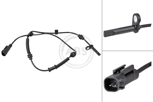 A.B.S.-OE 31825-OE Sensor, wheel speed for JEEP