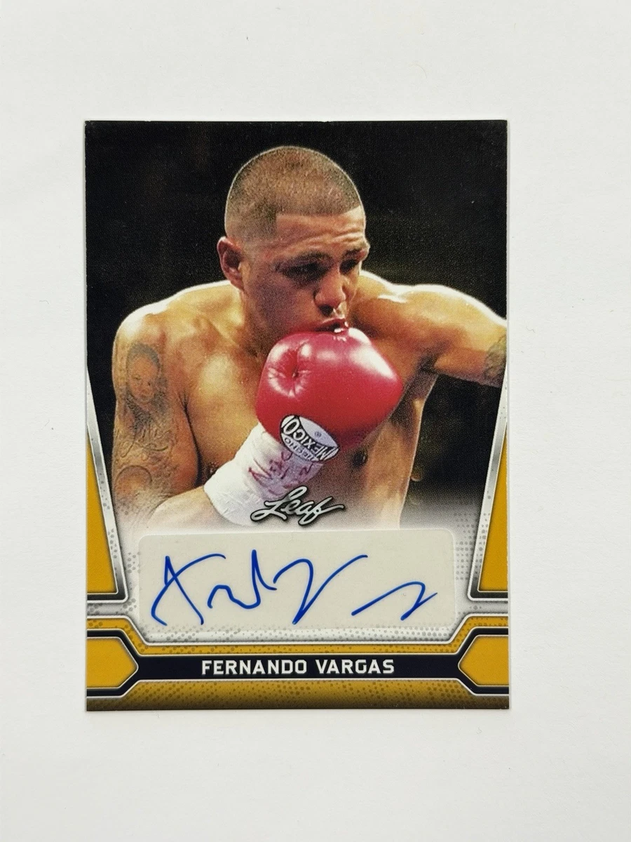 Leaf Boxing Original Autographed Sports Trading Cards