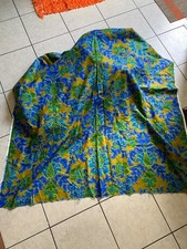 Vintage Groovy Floral Drapery Upholstery Fabric by Bloomcraft 52" by ~10 Yards