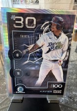 2025 Bowman - Bowman Scouts Top 100 Chrome Xavier Isaac #BTP-30 (RC)