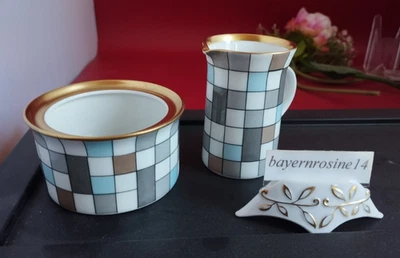 Rosenthal Porzellan - Emilio Pucci Quadratini Milchkännchen / Zuckerdose - Bild 1 von 4