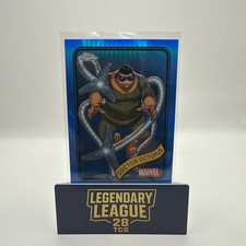 2025 Topps Chrome Marvel doctor octopus #160 Blue Refractor - /299