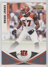 2011 Panini Gridiron Gear Platinum O's 10/25 Dhani Jones #34 03il