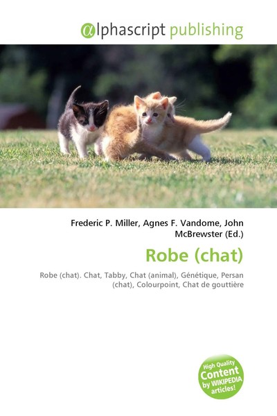 Robe (Chat) Frederic P. Miller (U. A.) Taschenbuch FranzöSisch 2026 OmniScriptum-image
