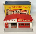 Lesney Matchbox MF-1 Fire Station - Red Roof