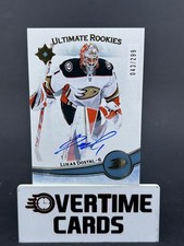 2022-23 Upper Deck Ultimate Collection Ultimate Rookies Lukas Dostal #144 /299
