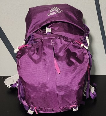 Gregory Jade J38 Purple Womens Size XS Hiking Trail Pack Backpack With Raincover