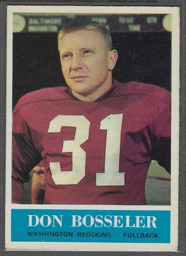 Don Bosseler #184 1964 Philadelphia card