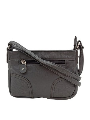 MISTER*LADY Schultertasche Klein Damen Tasche hellgrau Casual-Look