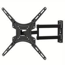 Corner Tv Wall Mount Bracket 32 To 55 Adapter Plug and Play High Definition