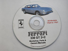 Ferrari 330 Gt 22 Workshop Parts And Owners Manual Cd Ferrari 330 Gt 22 Workshop Parts And Owners Manual Cd
