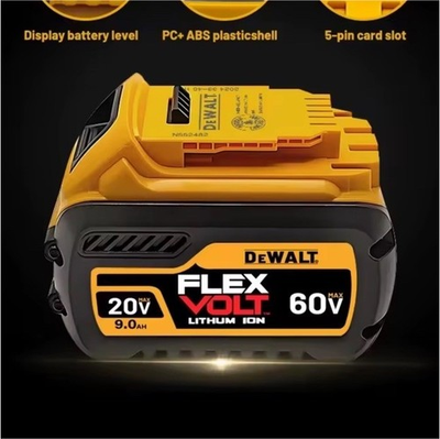 #ad #ad DEWALT FLEXVOLT 20V 60V 9.0Ah Lithium Ion Battery Yellow Power Tool $99.99